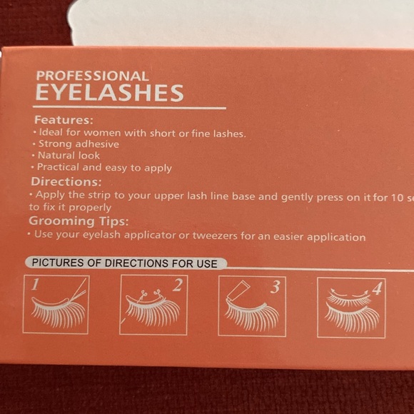 🆕2 Sets of Faux EyeLashes: 3D/31&3D/45. No glue needed - Picture 4 of 5